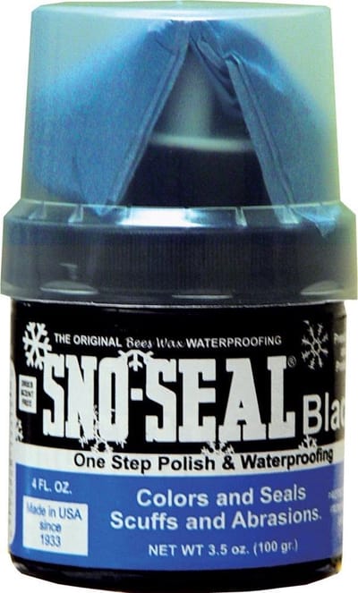 Atsko Sno-Seal Wax - 100 gram - beschermt leer tegen regen, zon, sneeuw - zwart