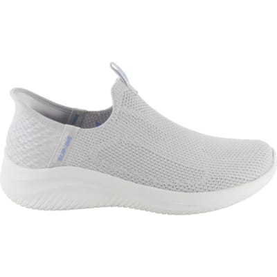 Skechers Ultra Flex 3.0 Easy Win Light Grey Wandelsneakers Dames