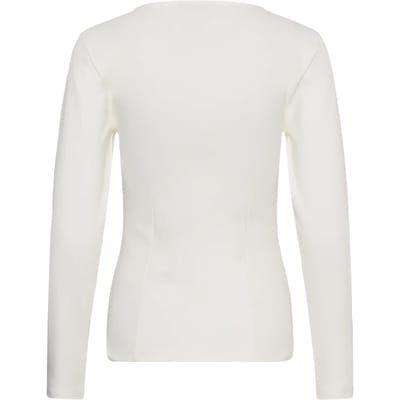 Dames-T-shirt met lange mouwen KAFFE Jamilla