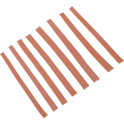 8 stuks Tennisracket Gewichtstoename Stabiliteit Professioneel Koeienhuid Leer Racket Gewogen Balansstrips Voor Badminton Tennisracket beige