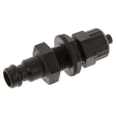 POM DN 5 Koppeling Insteeknippel 4x6 mm opsteekfitting Schotkoppeling