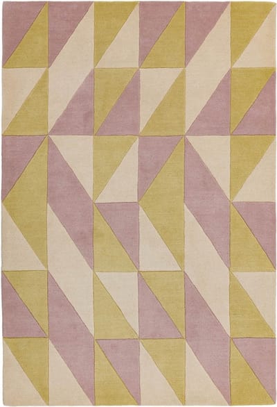 Easy Living - Reef-Flag-Pink Vloerkleed - 160x230  - Rechthoek - Laagpolig Tapijt - Modern - Geel, Roze