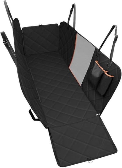 Honden autostoelhoes - Reisbeschermer - Veilig reizen - Waterdicht en krasbestendig - 152x143cm - Zwart