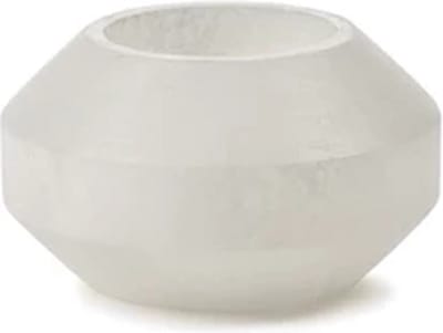 Serax Marie Michielssen theelichthouder D10.5cm H6cm albast wit