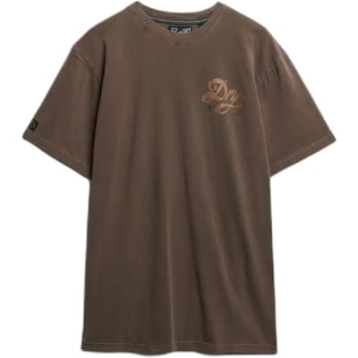 Superdry - Tap Room Oversized T-shirt - Heren - T-shirts