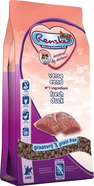 Renske Kat Adult Maxi Verse Zeevis&Zalm - Kattenvoer - 400 g
