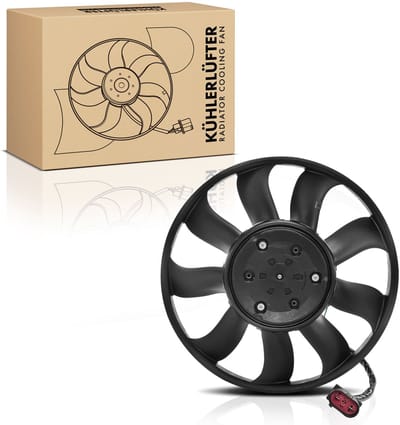 Frankberg 1x Motorradiator enkele ventilator