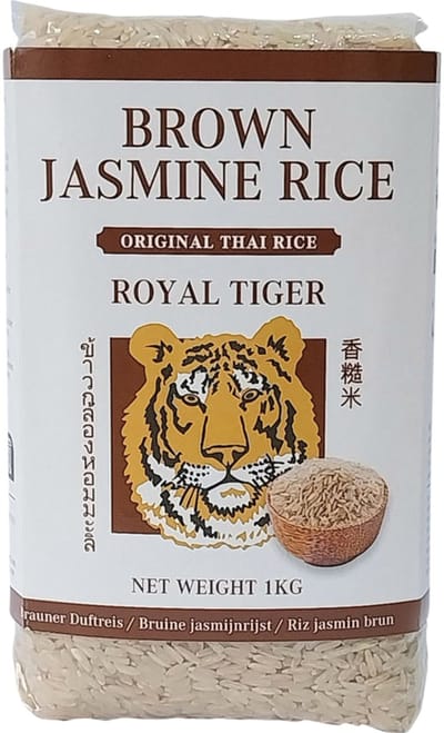 Royal Tiger Bruine Jasmijnrijst 10 x 1 kg