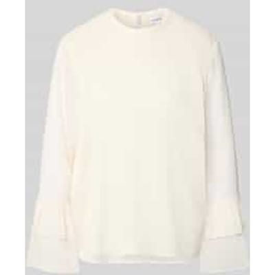 Vrouwelijke Chiffon Blouse met Volantmouwen COMMA