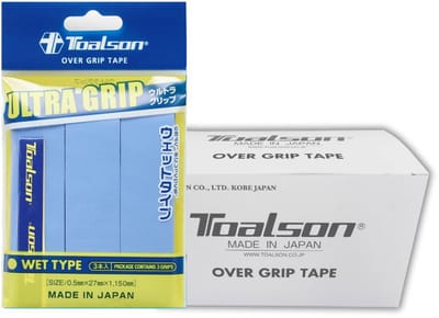 Toalson Ultra Overgrip Blauw - Tennis Padel - 3 Stuks (10x3 stuks)