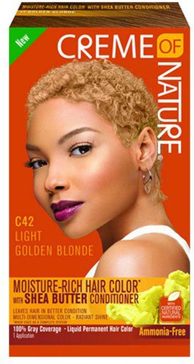 Creme of Nature Liquid Hair Color C42 Light Golden Blonde