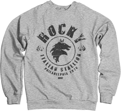 Rocky Sweater/trui -S- Italian Stallion Grijs