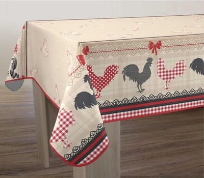 Tafelkleed anti-vlek Ferme 350 x 150 cm Tafellaken - Decoratieve Tafel Accessoires - Woonkamer Decoratie - Bonne et Plus®