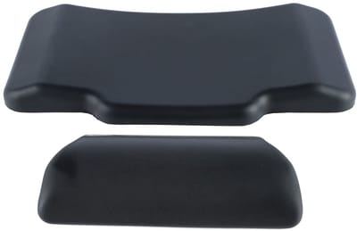 Dailygoods- Rugleuning Universeel - Achterkussen - Passagiersrugleuning - PU Leren - Ergonomisch Design - Verbeterd Comfort - Motorfiets Kussen