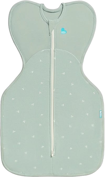 Love to Dream™ Babyslaapzak Swaddle Up™ - Inbakeren - Baby 3-6 maanden - 6-8.5 kg - All Season - 1.5 TOG - Olive Twigs