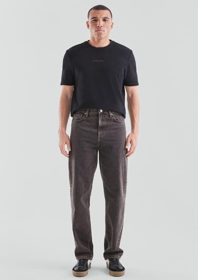 Losse rechtlopende jeans QS
