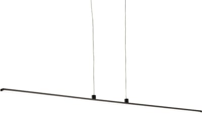 Lumidora Hanglamp 74664 - SUNS - Ingebouwd LED - 12.0 Watt - 960 Lumen - 2700 Kelvin - Zwart - Metaal - Met dimmer