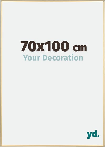 Your Decoration - Fotolijst 70x100 cm - Aluminium - Goud - Kent