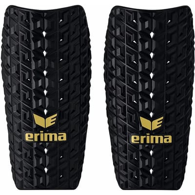 Erima Evo Flex Scheenbeschermer - Zwart | Maat: M