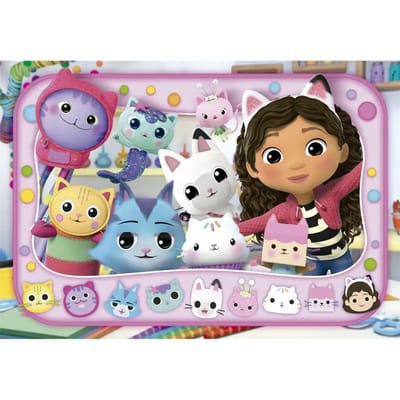 Clementoni - Puzzel - 60 Stukjes - Gabby's Poppenhuis - Kinderpuzzel - Vanaf 4 Jaar