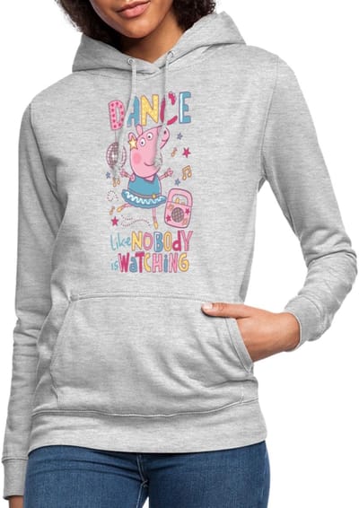 Peppa Pig Dancing Queen Hoodie Dames