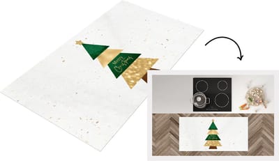 Keukenloper - Loper keuken - Kerst - Kerstboom - Spreuken - Quotes - Merry Christmas - 120x60 cm - Keukenloper vinyl