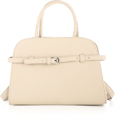 Michelle Bags & Accessoires - Dameshandtas - Beige - PU - 20x30 cm