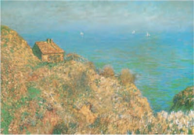 Claude Monet - Vissershuis in Varengeville - Kunstposter - 40x50 cm