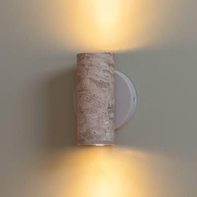 IT´S ABOUT ROMI IT'S ABOUT ROMI wandlamp Tivoli, zand, travertin, stekker