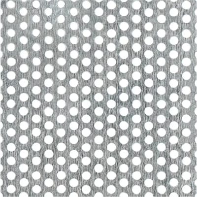 Alberts Geperforeerde Plaat - Aluminium - Zilverkleurig Geëloxeerd - Ronde Perforatie - 250x500x0,8mm