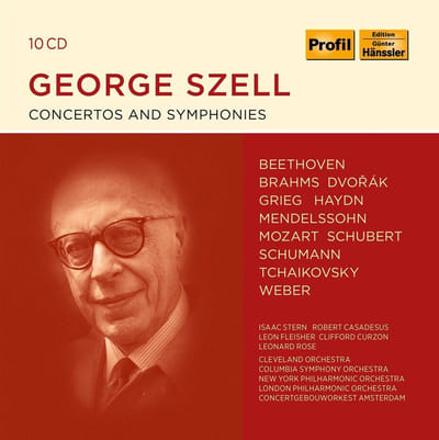 Stern & Casadesus & Fleisher & Nypo & Lpo & Clo & - George Szell Concertos & Symphonies (10 CD)