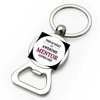 Akyol - awesome mentor looks like flesopener - Mentor - je mentor - school - verjaardagscadeau - kado - gift - 9 bij 3 cm
