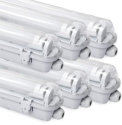Ledlamp Vochtige Ruimtes - Led Buis - Werkplaats Garage - IP65 Waterdicht - 150 cm - Koudwit