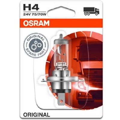Ams-Osram Lamp Halogeen OSRAM H4 Standard 24V, 75/70W