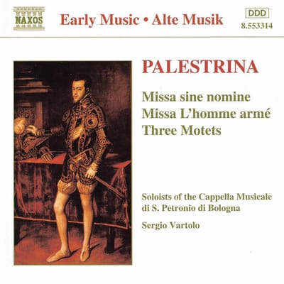Cappella Musicale Di San Petronio Di Bologna, Sergio Vartolo - Da Palestrina: Masses & Motets (CD)