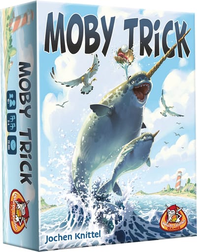 White Goblin Games - Moby Trick - Kaartspel - 2 tot 4 spelers - 20 minuten - Vanaf 10 jaar