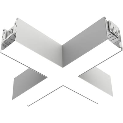 The Light Group SLC LED-hoekmodule Click X, wit, DALI, Ra90, IP20