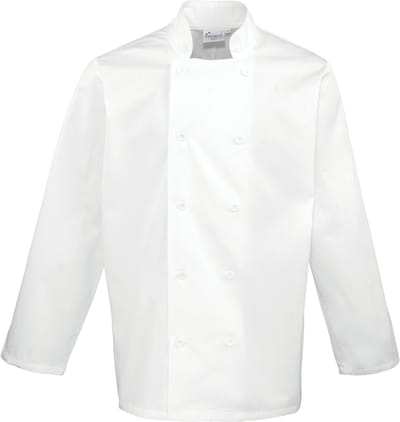 Schort/Tuniek/Werkblouse Unisex 4XL Premier White 65% Polyester, 35% Katoen