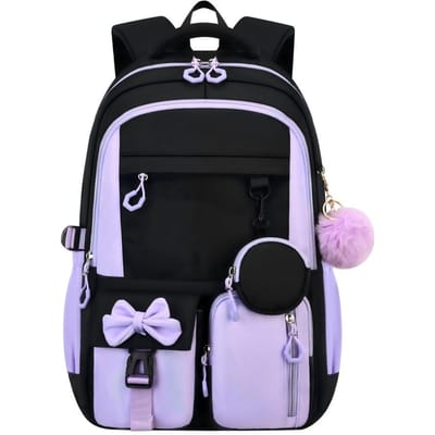 Ensemble de Sacs d'École pour Enfants Filles Sac d'École Kawaii Sac à Dos pour Élèves du Primaire Sac à Livres pour Enfants Sac à Dos Imperméable Bagages de Voyage
