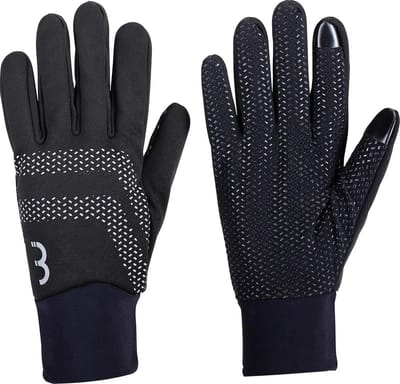 BBB Cycling RaceShield WB 2.0 Fietshandschoenen - Winddichte Wielrenhandschoenen Heren & Dames - Thermo Sporthandschoenen - Touchscreen - Zwart - Maat XXL - BWG-33