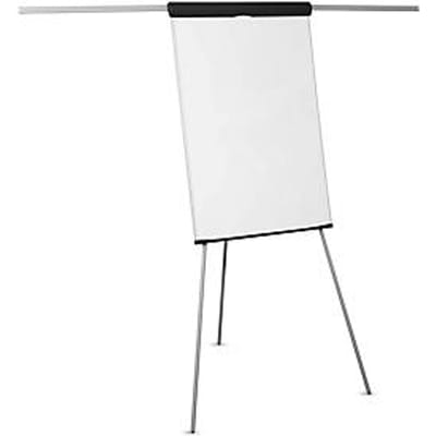 Maulstandard Flipover - 97X66 cm - Grijs - Metaal - Flipover met papierklem