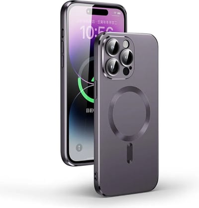 DrPhone LuxuryShield – Siliconen Telefoonhoes – All-Round Bescherming – Geschikt Voor Magnetische Ring – Geschikt Voor iPhone 15 - Zwart