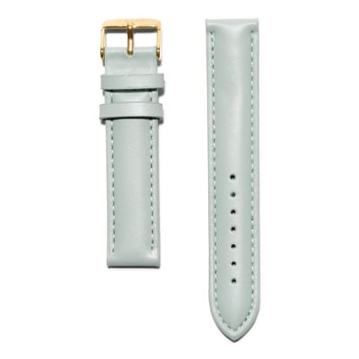 KRAEK Mint Goud - horlogebandje met quick release - 18 mm bandje - Easy click