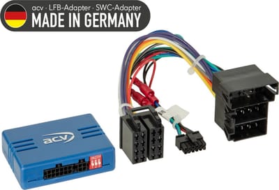 Stuurwiel bediening geschikt voor Citroen/Fiat/Opel/Peugeot ISO/Mini ISO analog (42sfa016)