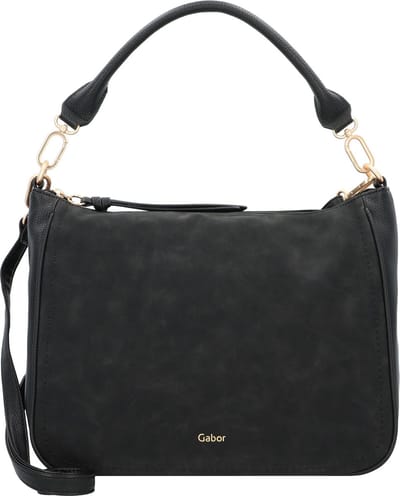 Gabor Schoudertas Lemonie Hobo Bag Black Zwart
