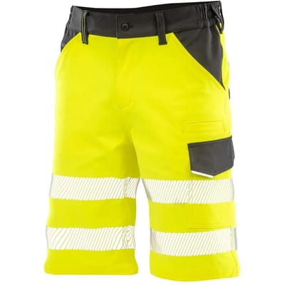 Result Gerecyclede Dynamische Stretch Shorts voor Heren 3XL yellow