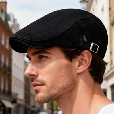 Klassieke Britse Newsboy Pet Zachte Top Zomerhoed Voor Mannen Trendy Casual Baret Platte Ivy Pet Zachte Effen Kleur Rijpet brown