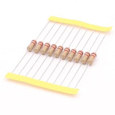 Weerstand Carbon - Weerstandselement Elektronisch Component - Elektronica Reparatie - Carbon Laag - 2 Watt - Niet Van Toepassing