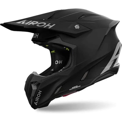 Airoh Twist 3 Flat Zwart Offroad Helm - Helm