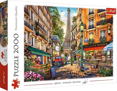 Legpuzzel 2000 stukjes - Stukjes Leggen - Ontspannend Tijdverdrijf - Gedetailleerd Stadsbeeld - 96 x 68 cm - Meerdere Kleuren